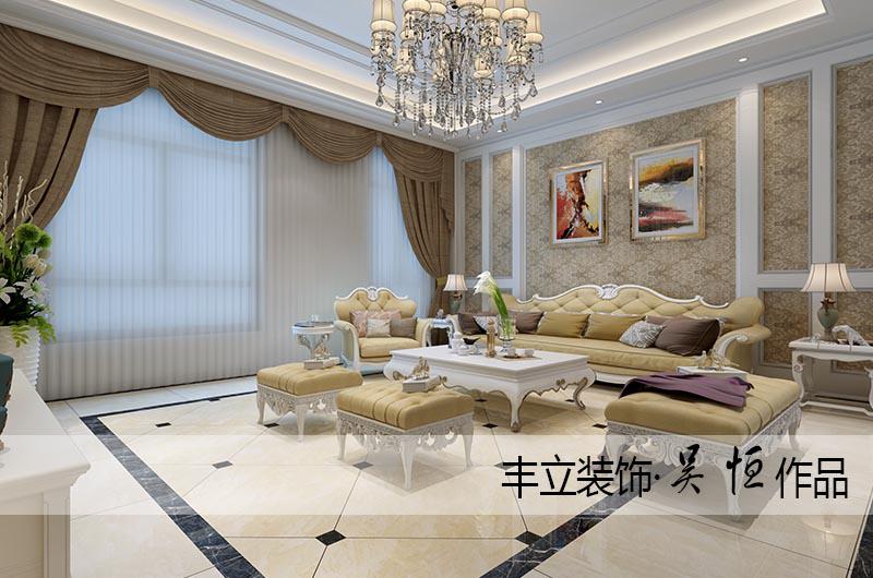 貴陽(yáng)豐立裝飾-開(kāi)陽(yáng)優(yōu)勝美地230㎡-歐式
