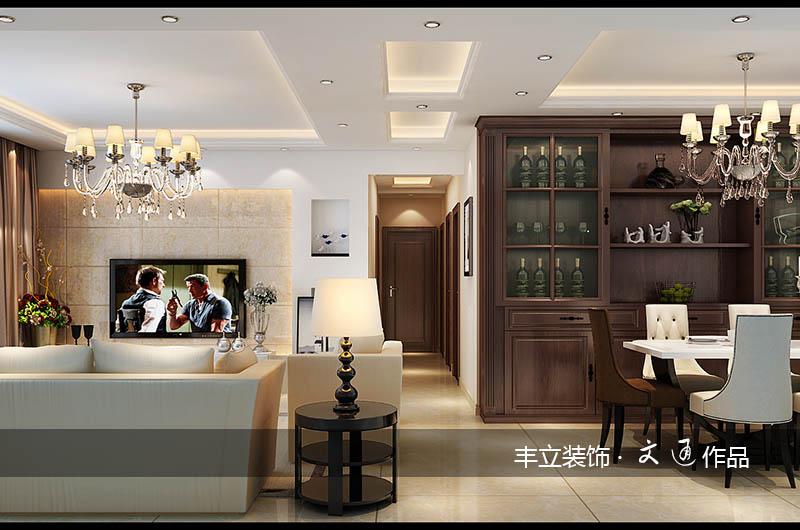貴陽豐立裝飾-觀山小區(qū)148㎡-現(xiàn)代簡約