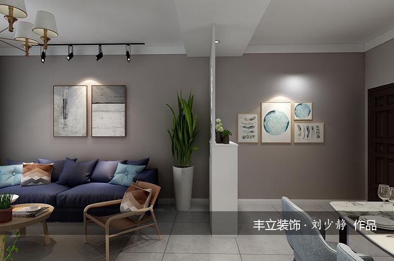 貴陽豐立裝飾-云景世家150㎡-北歐風(fēng)格
